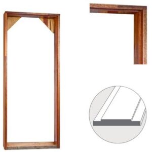 813x2350X250 Double Rebate Door Frame(Jambliner)TALL FRAME-PRE-ASSEMBLED