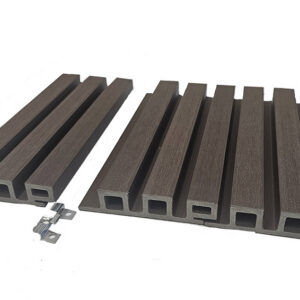 CHOCOLATE BROWN- FLUTTED WALL PANEL