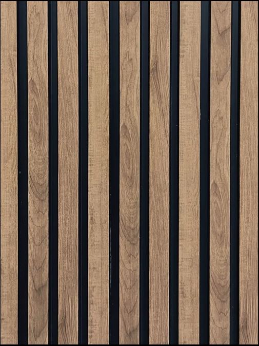 Java Black Slat Wall-2900mm x 122mm x 12mm