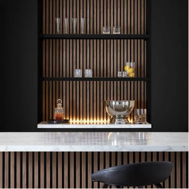 Java Black Slat Wall-2900mm x 122mm x 12mm - Image 2