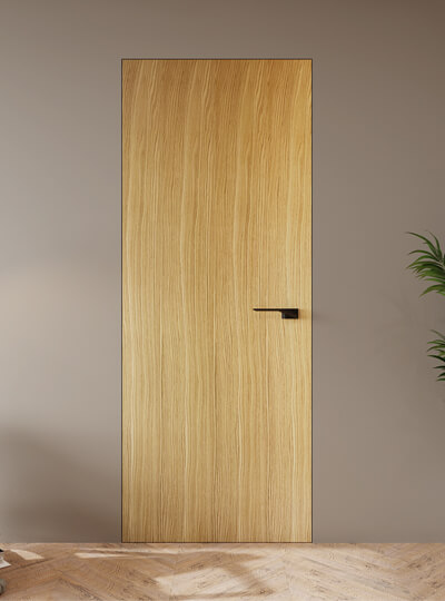 DF0014-WHITE OAK VENEER DOOR-813X 2032