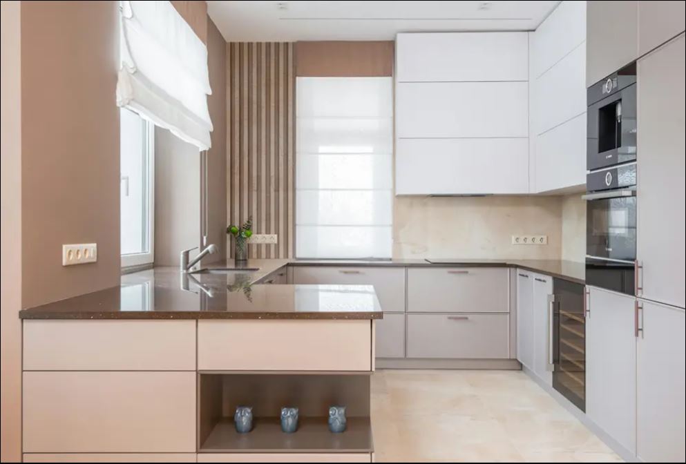 Taupe Linen Slat Wall-2400mm x 160mm x 24mm - Image 2
