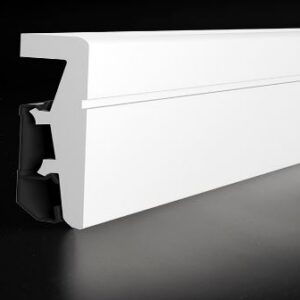 Upperedge-PO830 Vega Skirting-60mm x 20mm x 2400mm