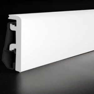 Upperedge-PO610 Vega Skirting-60mm x 20mm x 2400mm
