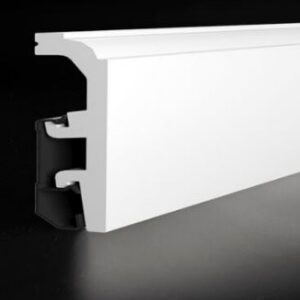 Upperedge-PO930 Vega Skirting-60mm x 20mm x 2400mm
