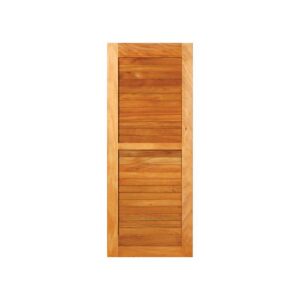 Swartland Commercial Horizontal Slatted Plyback Door 813 x 2032mm PD1H