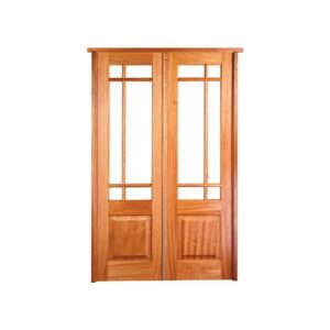 12 Light Happy Unglazed Glass Door 1210 x 2032mm SH136PAIR