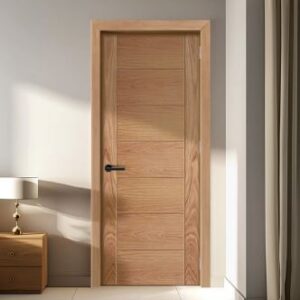 VENEER DOOR-DV0017-813X2350-WHITE OAK