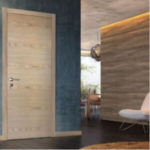 DF022-VENEER DOOR-WHITE OAK-HORIZONTAL FLOWERY GRAIN 813X2350